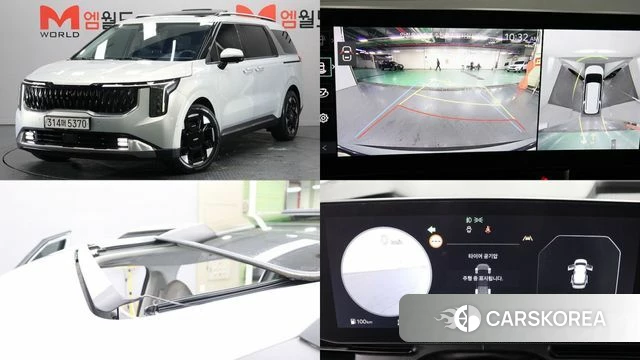 Kia The New Carnival 4th Generation 2024 Жемчужный цвет из Кореи