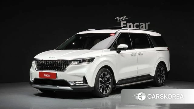 Kia Carnival 4th generation 2021 Белый из Кореи