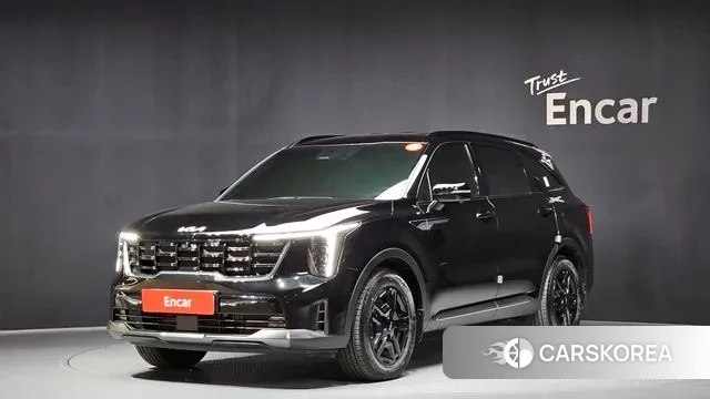 Kia The New Sorento 4th Generation 2023 Черный из Кореи