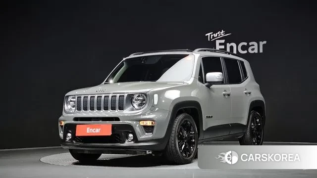 Jeep Renegade 2022 Серебристо-серый из Кореи