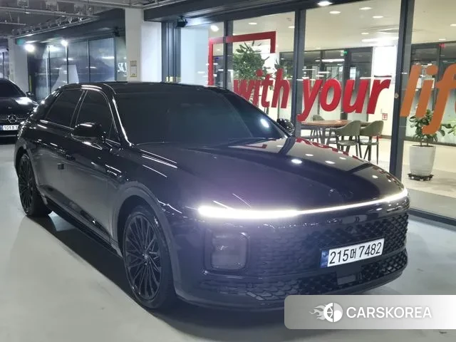 Hyundai Grandeur (GN7) 2025 Черный из Кореи