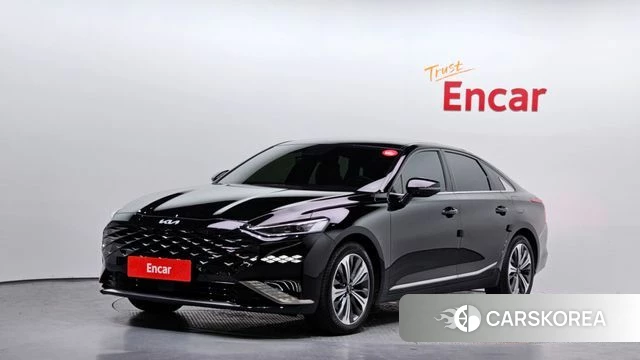 Kia K8 Hybrid 2022 Черный из Кореи
