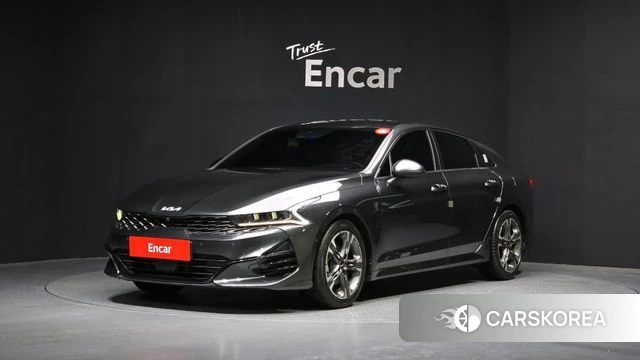 Kia K5 3rd generation 2022 Серый из Кореи