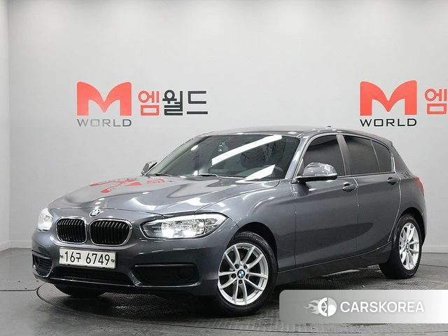 BMW 1 Series (F20) 2018 Серый из Кореи