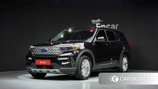 Ford Explorer 6th Generation 2021 Черный из Кореи
