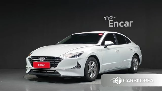 Hyundai Sonata (DN8) 2021 Белый из Кореи