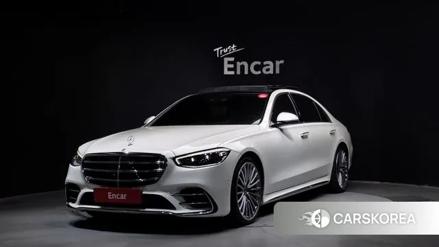 Mercedes-Benz S-Class W223 2023 Белый из Кореи