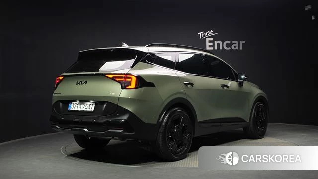 Kia The New Sportage 5th Generation 2026 Зеленый из Кореи
