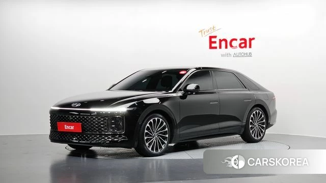 Hyundai Grandeur (GN7) 2024 Черный из Кореи