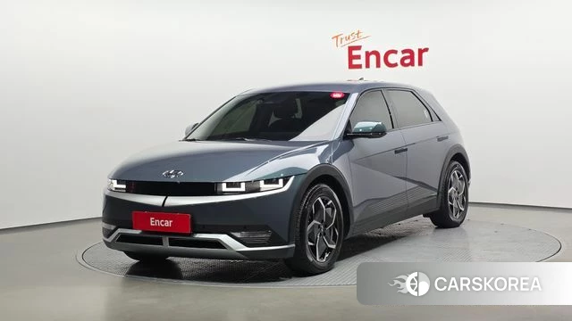 Hyundai Ionic 5 2023 Темно-зеленый из Кореи
