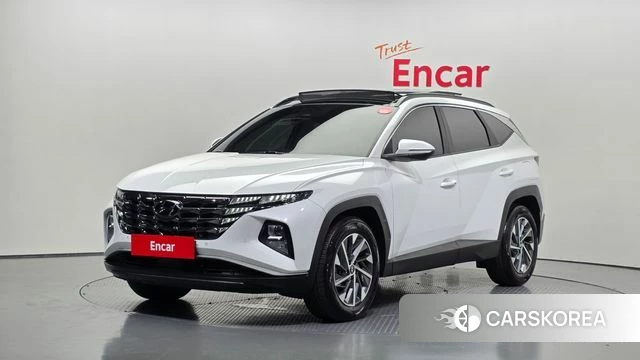 Hyundai Tucson (NX4) 2022 Белый из Кореи