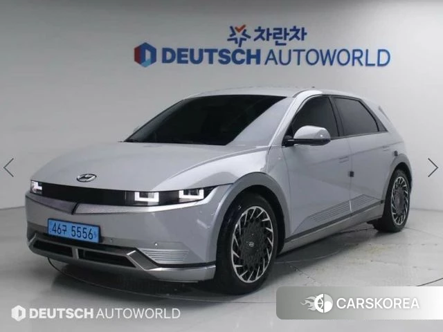 Hyundai Ionic 5 2022 Серебристо-серый из Кореи