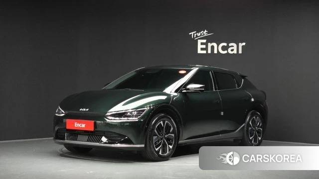 Kia EV6 2023 Зеленый из Кореи