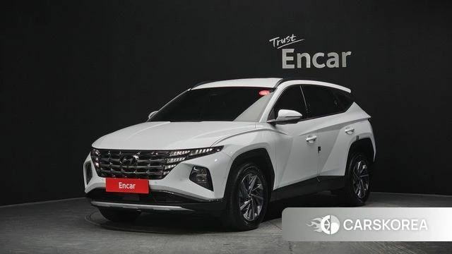 Hyundai Tucson Hybrid (NX4) 2022 Белый из Кореи