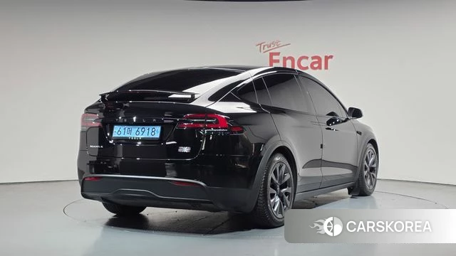 Tesla Model X 2023 Черный из Кореи