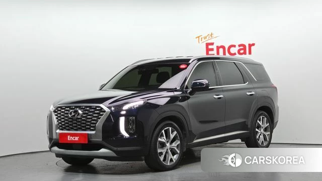 Hyundai Palisade 2021 Синий из Кореи