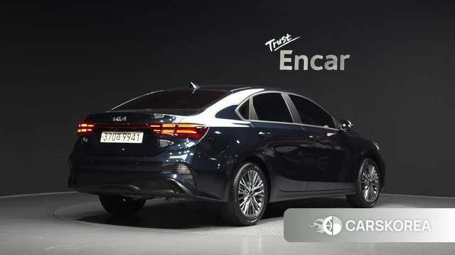 Kia The New K3 2nd generation 2021 Синий из Кореи