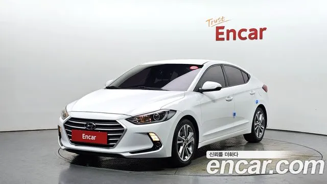 Hyundai Avante AD 2018 Белый из Кореи