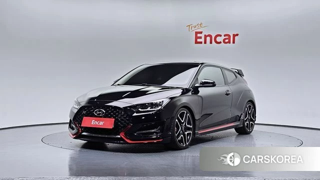 Hyundai Veloster (JS) 2021 Черный из Кореи
