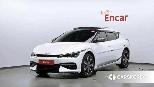 Kia EV6 2022 Белый из Кореи