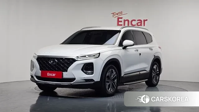 Hyundai Santa Fe TM 2018 Белый из Кореи