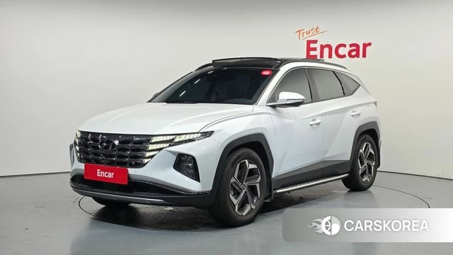 Hyundai Tucson (NX4) 2023 Белый из Кореи