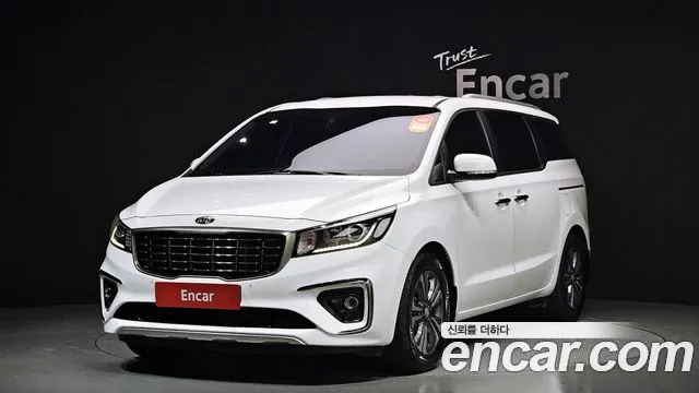 Kia The New Carnival 2020 Белый из Кореи