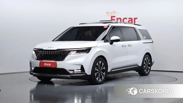 Kia Carnival 4th generation 2023 Белый из Кореи