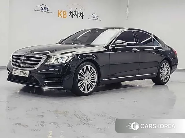 Mercedes-Benz S-Class W222 2018 Черный из Кореи