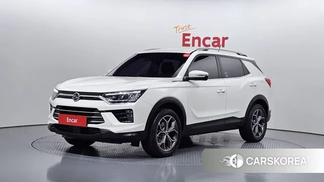 Ssangyong Beautiful Korando 2022 Белый из Кореи