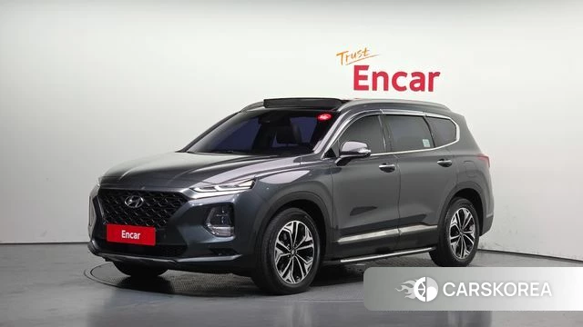 Hyundai Santa Fe TM 2018 Серый из Кореи