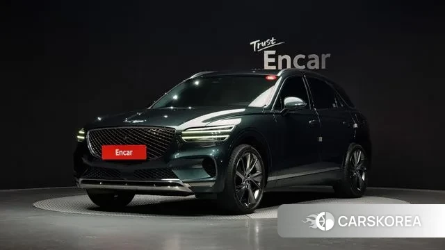 Genesis GV70 2021 Темно-зеленый из Кореи