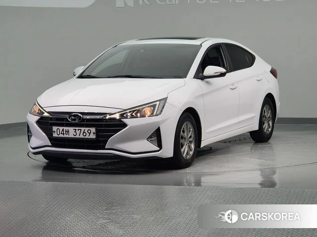 Hyundai The New Avante AD 2018 Белый из Кореи