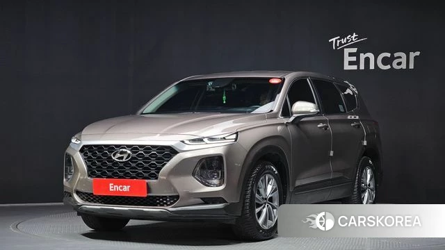 Hyundai Santa Fe TM 2019 Песочный из Кореи