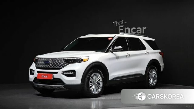 Ford Explorer 6th Generation 2021 Белый из Кореи