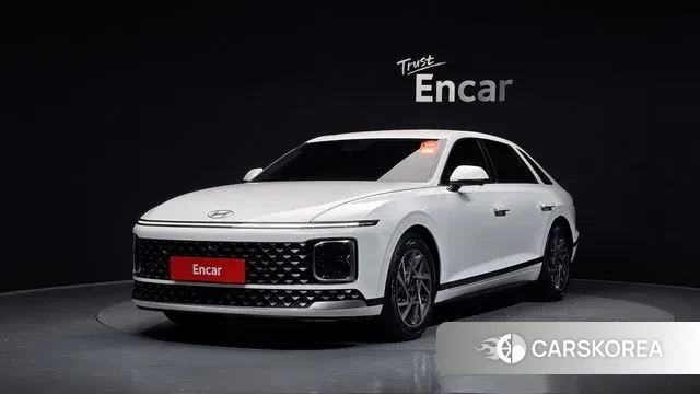 Hyundai Grandeur Hybrid (GN7) 2023 Белый из Кореи