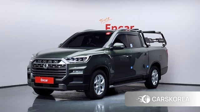 Ssangyong The New Rexton Sports Cannes 2024 Зеленый из Кореи