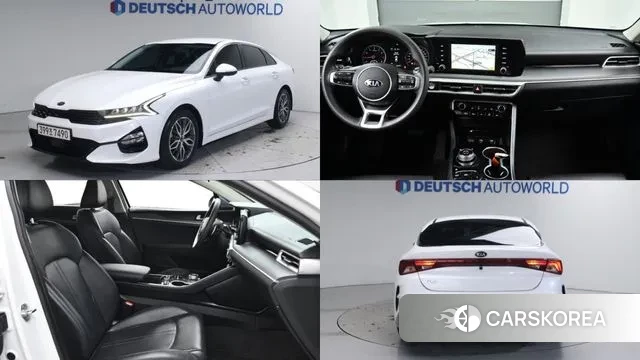 Kia K5 3rd generation 2021 Белый из Кореи