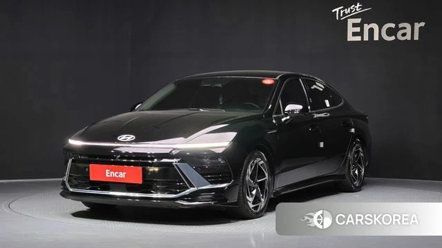 Hyundai Sonata D Edge Hybrid (DN8) 2023 Черный из Кореи