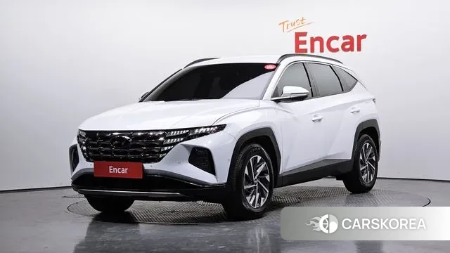 Hyundai Tucson Hybrid (NX4) 2022 Белый из Кореи