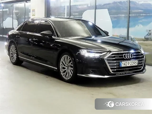 Audi A8 (D5) 2021 Черный из Кореи