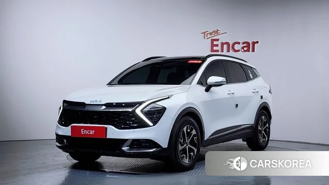 Kia Sportage 5th Generation Hybrid 2023 Белый из Кореи