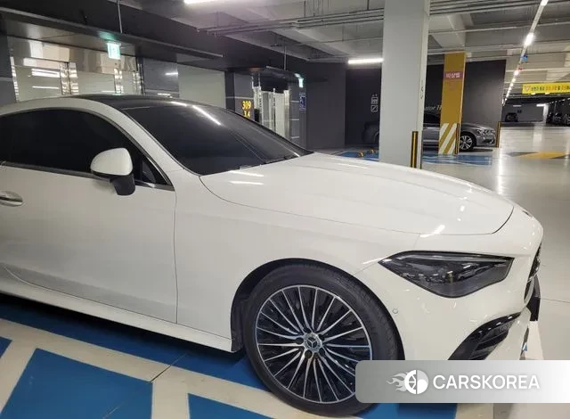 Mercedes-Benz CLE-Class C236 2024 Белый из Кореи