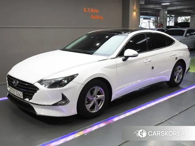 Hyundai Sonata (DN8) 2019 Белый из Кореи
