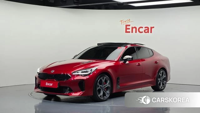 Kia Stinger 2020 Красный из Кореи