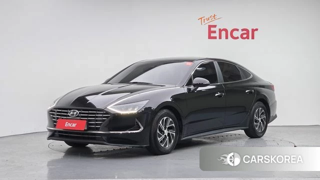 Hyundai Sonata Hybrid (DN8) 2022 Черный из Кореи