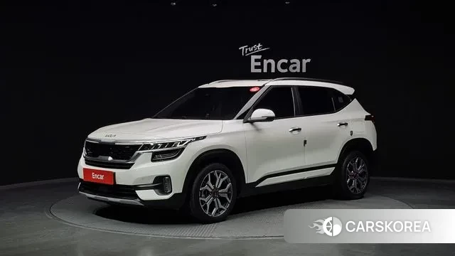 Kia Seltos 2022 Белый из Кореи