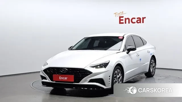 Hyundai Sonata (DN8) 2021 Белый из Кореи