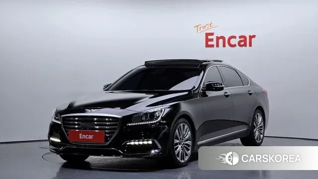 Genesis G80 2018 Черный из Кореи