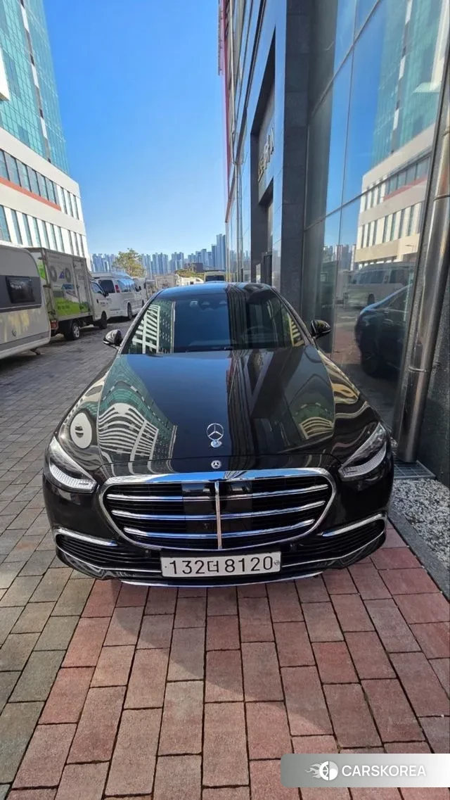 Mercedes-Benz S-Class W223 2024 Черный из Кореи